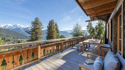 Chalet Tire Bouchon Terrace/Veranda
