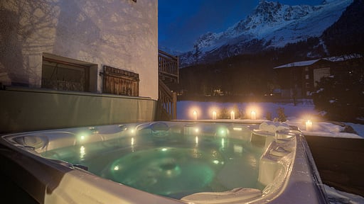 Chalet Tissières Jacuzzi