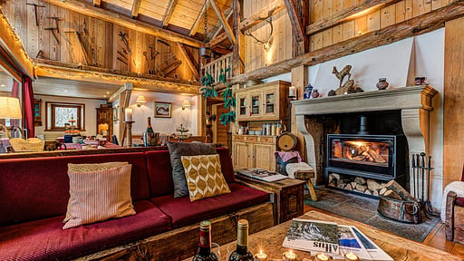 Chalet Tissières Living room