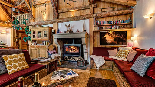 Chalet Tissières Living room