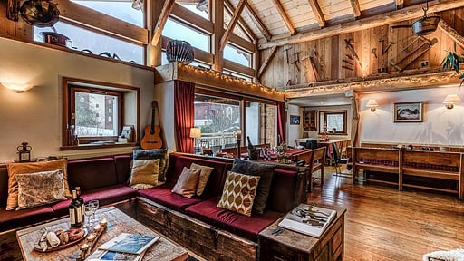 Chalet Tissières Living room