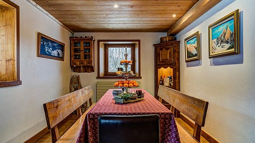 Chalet Tissières Dining area