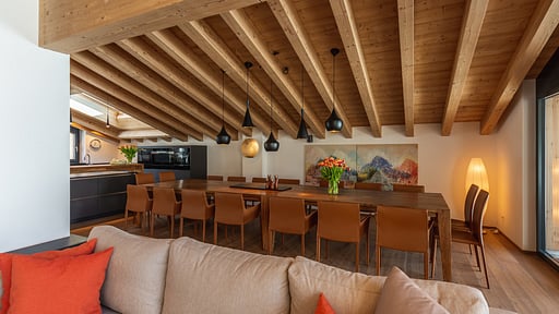 Chalet Tuftra Findelbach Essecke