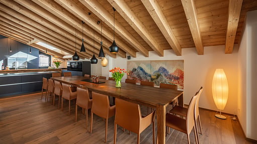 Chalet Tuftra Findelbach Essecke