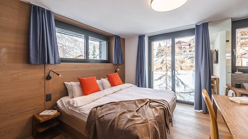 Chalet Tuftra Findelbach Schlafzimmer 4