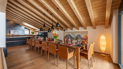 Chalet Tuftra Findelbach Essecke