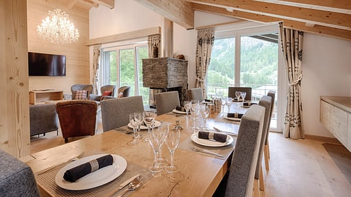 Chalet Tuftra Three Salle à manger