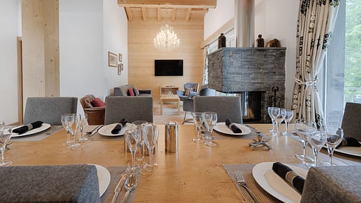 Chalet Tuftra Three Salle à manger
