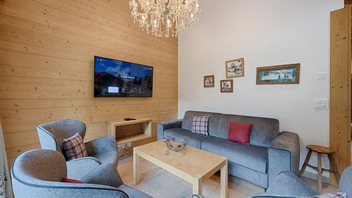 Chalet Tuftra Two Wohnbereich