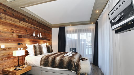 Chalet Ursus Schlafzimmer 1