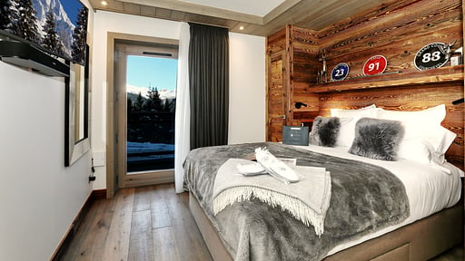 Chalet Ursus Schlafzimmer 3