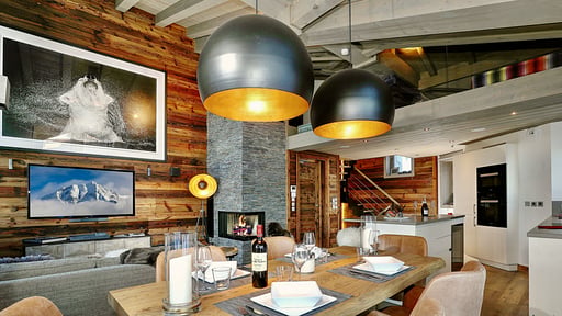 Chalet Ursus Wohnbereich