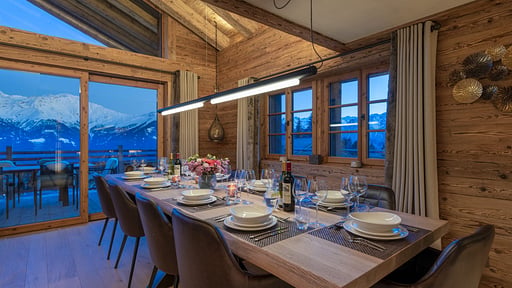Chalet Westrock Dining area