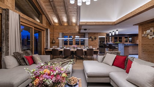Chalet Westrock Living room