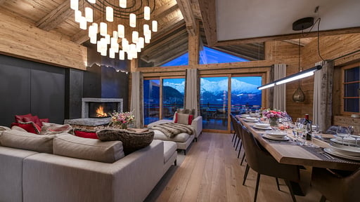 Chalet Westrock Living room