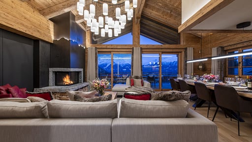 Chalet Westrock Living room
