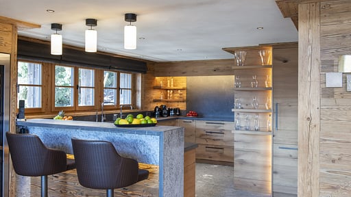 Chalet Westrock Kitchen