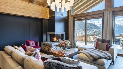 Chalet Westrock Living room