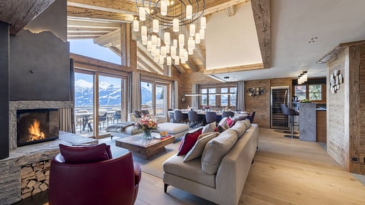 Chalet Westrock Living room