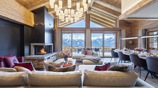 Chalet Westrock Living room