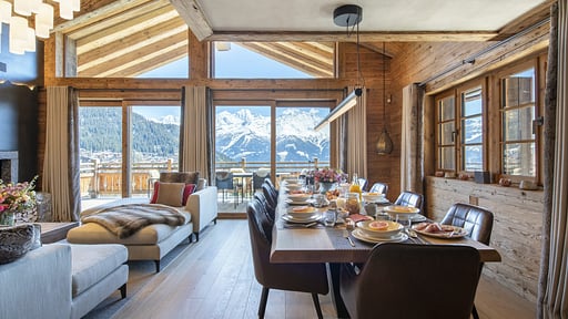 Chalet Westrock Dining area