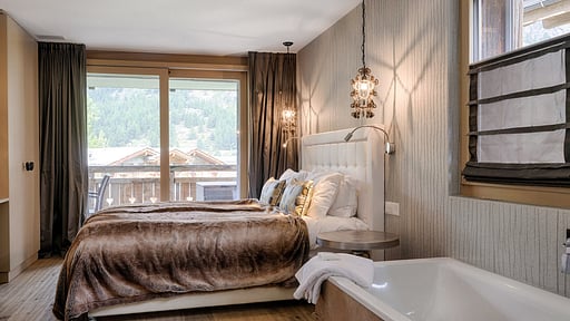 Chalet White Pearl Bedroom 2