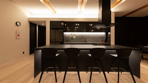 Chalet Yuki Sugi Kitchen