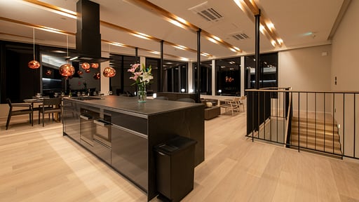 Chalet Yuki Sugi Kitchen