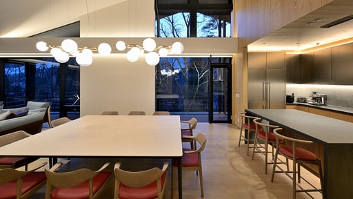 Chalet Zenrinso Dining area