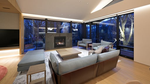 Chalet Zenrinso Living room