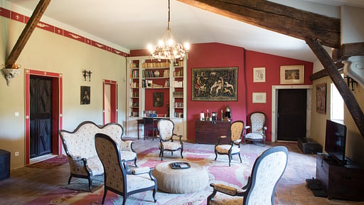 Chateau De L'Ange Living room