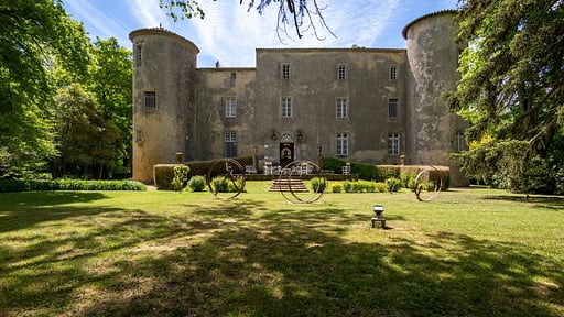 Chateau Des Cathares Garden