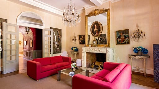 Chateau Des Cathares Living room
