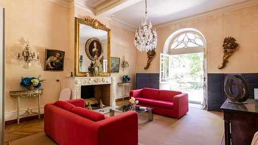 Chateau Des Cathares Living room