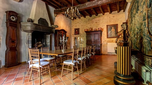 Chateau Des Cathares Dining area