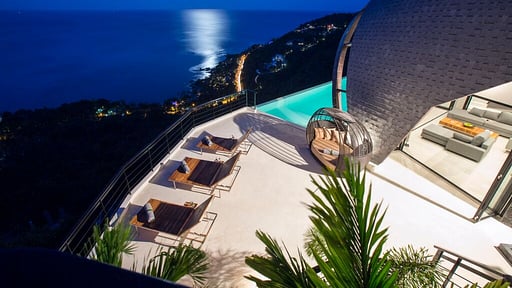 Chaweng Peak Villas Terraza/balcón