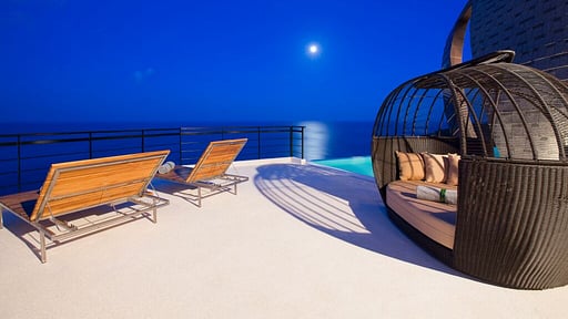 Chaweng Peak Villas Terraza/balcón