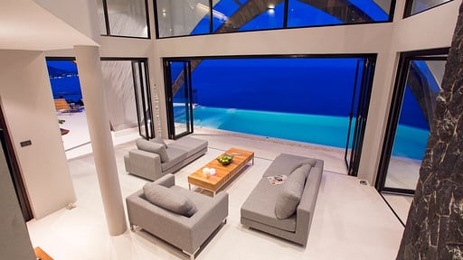 Chaweng Peak Villas Salón