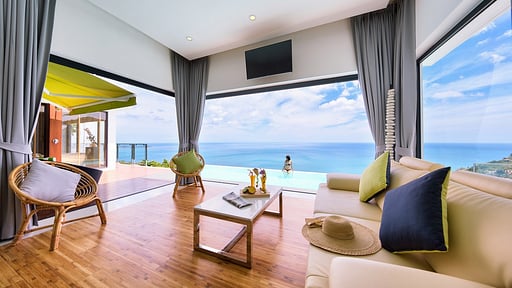 Chaweng Peak Villas Salón