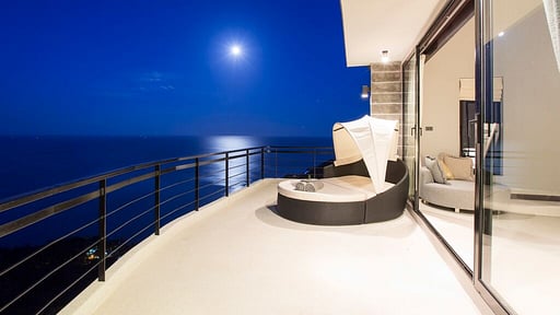 Chaweng Peak Villas Terraza/balcón