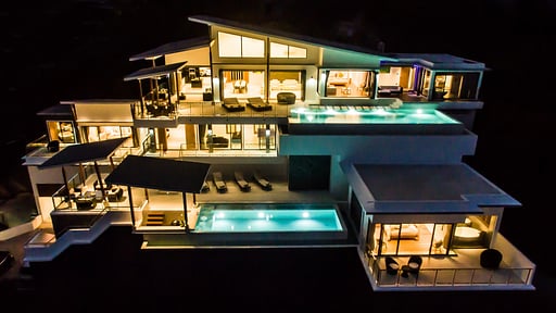 Chaweng Peak Villas Fotos de dron