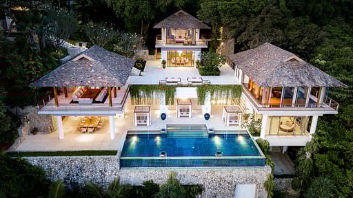 Villa Chelay Drone pictures