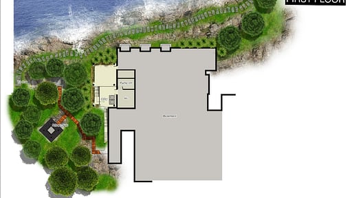Villa Chelay Floor plan