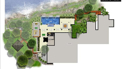 Villa Chelay Floor plan