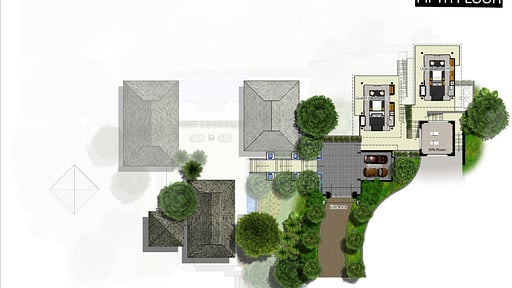 Villa Chelay Floor plan