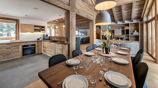 Chalet Ciuk Dining area
