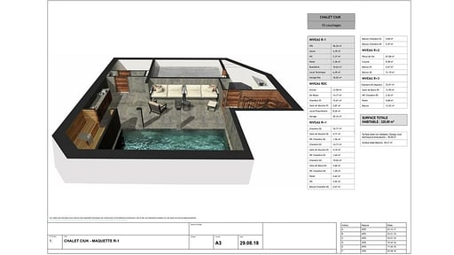 Chalet Ciuk Floor plan