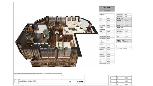 Chalet Ciuk Floor plan