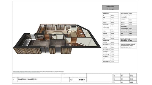 Chalet Ciuk Floor plan