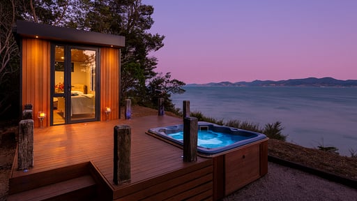 Clifftops Retreat Jacuzzi